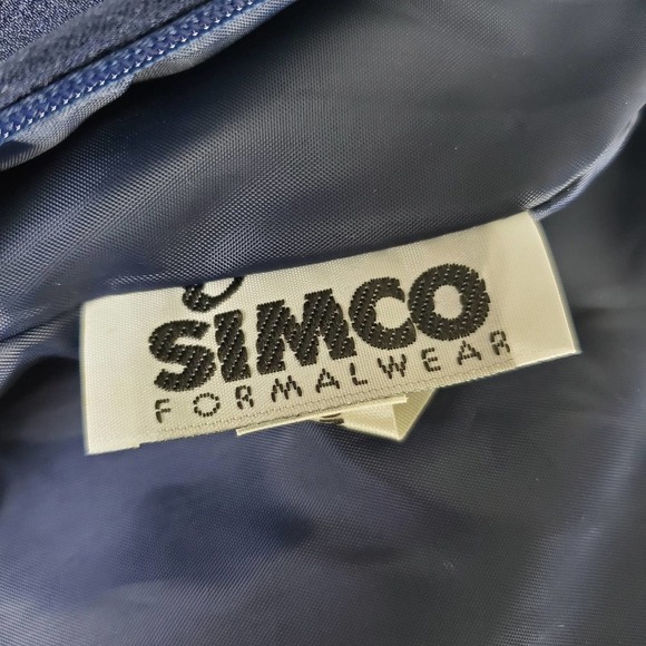 Simco Formalwear Women Fit and Flare Prom Sleeveless Dress Size 0 - Picture 9 of 14